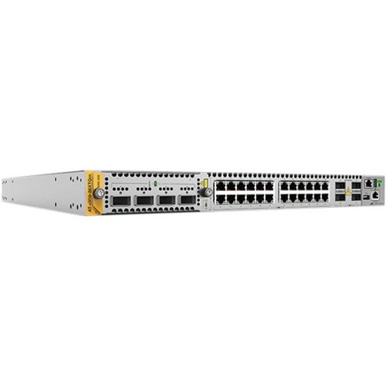 ADVANCED LAYER 3 SWITCH, 24X 100M/1G/2.5G/5G/10G-T, 4X QSFP+/QSFP28, 1X EXPANSIO
