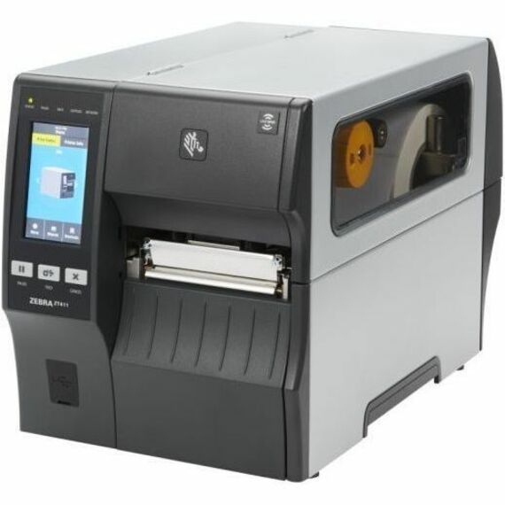 Tt Printer Zt421; 6"", 203 Dpi, US Cord, Serial, Usb, 10/100 Ethernet, Bluetooth 4.1/Mfi, USB Host, Ezpl