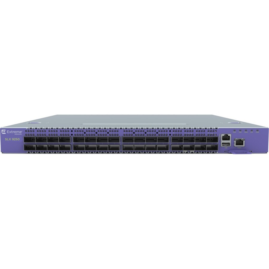 SLX 9250-32C SWITCH AC WITH FRONT TO BACK AIRFLOW SUPPORTS 32X100GE/40GE WITH DU