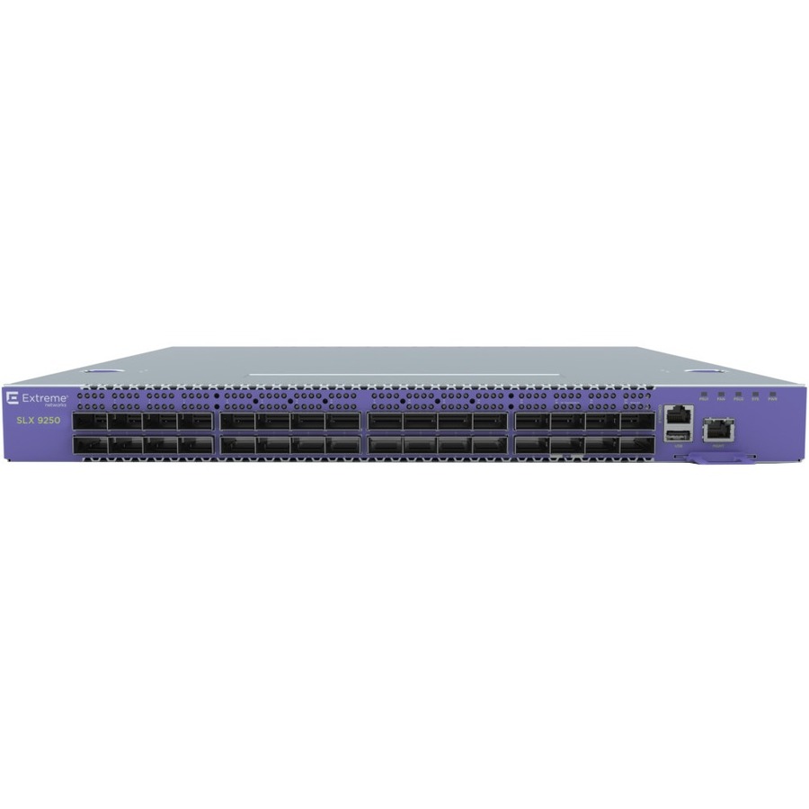 SLX 9250-32C SWITCH AC WITH BACK TO FRONT AIRFLOW SUPPORTS 32X100GE/40GE WITH DU