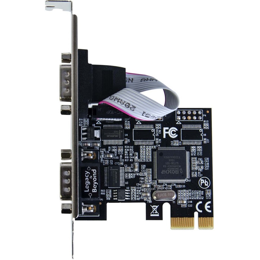 RS-232/422/485 SERIAL ADDS TWO RS-232 SERIAL PORTS TO A PCI EXPRESS 1.1 ENABLED