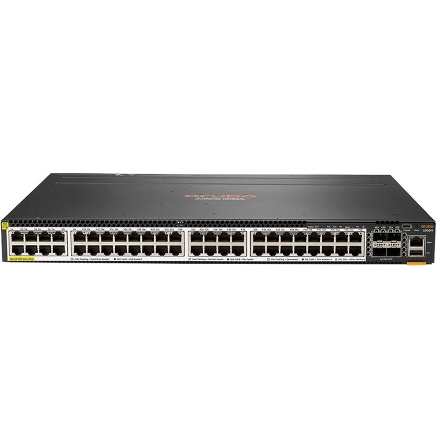 ARUBA 6300M 48SR5 CL6 POE 4SFP56 SWCH