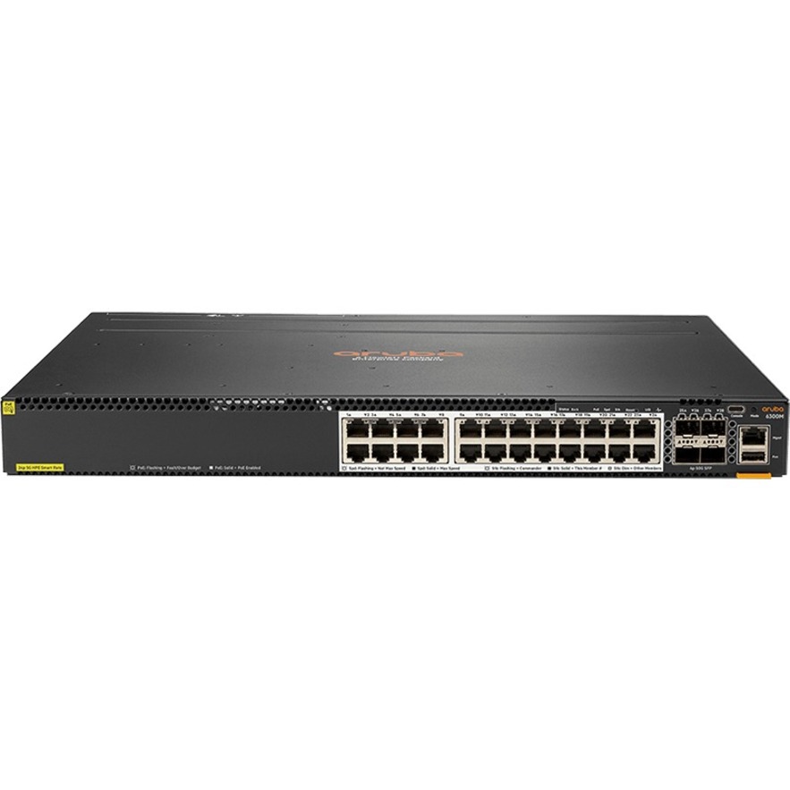 ARUBA 6300M 24SR5 CL6 POE 4SFP56 SWCH