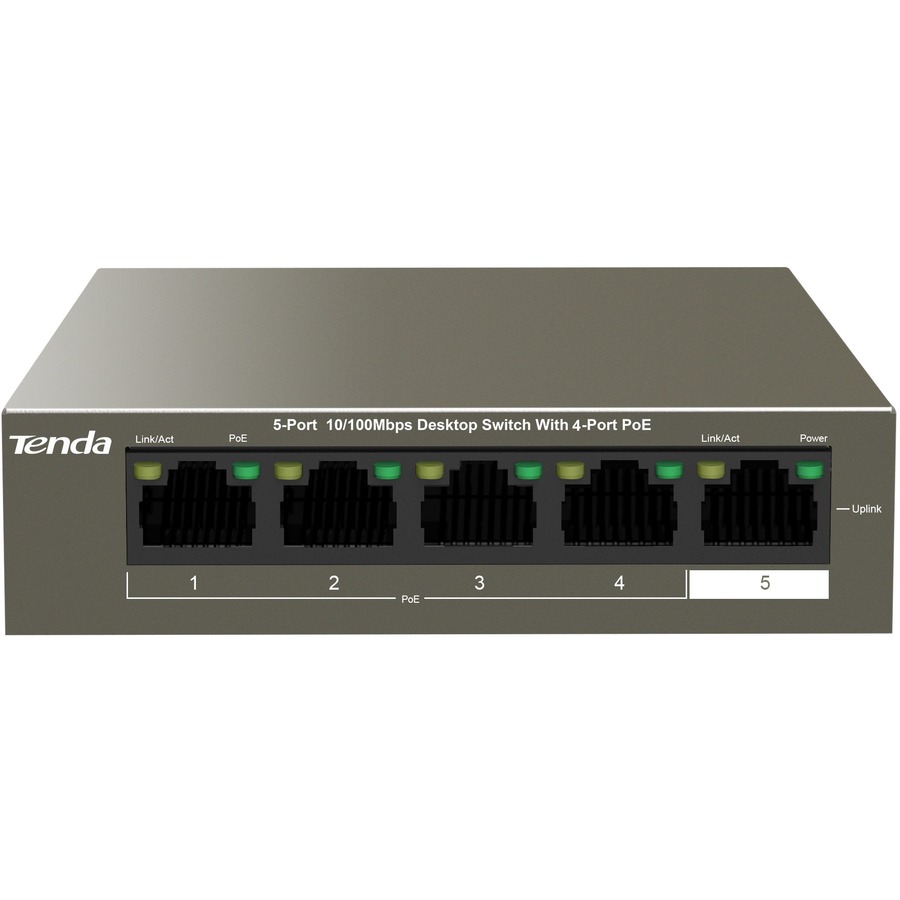 5-PORT 10/100 SWITCH 4-PORT POE
