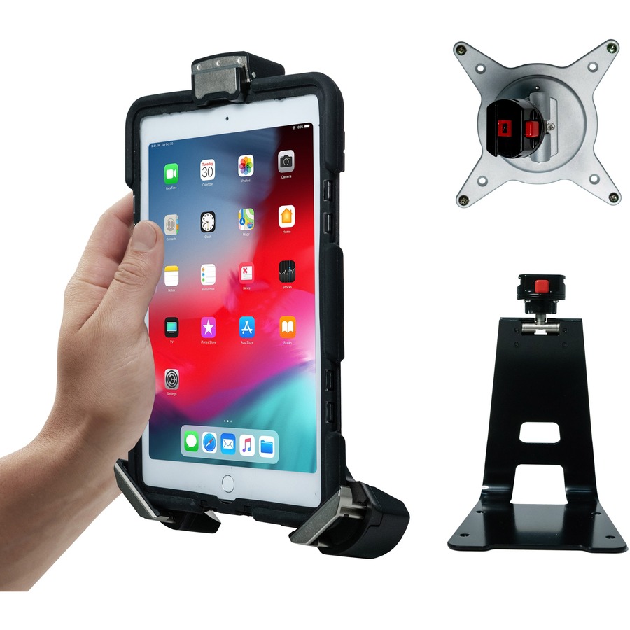 TRI-GRIP TABLET SECURITY CLASP WITH QUIC