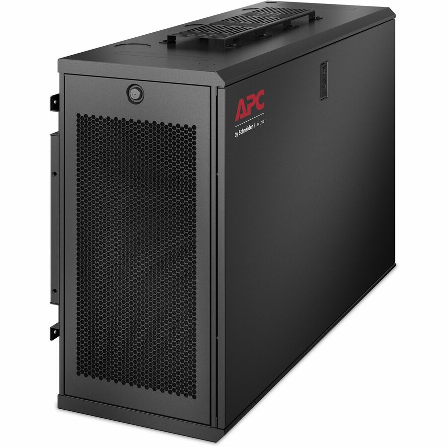 AR106V - APC NETSHELTER 6U LOW-PROFILE WALLMOUNT RACK ENCLOSURE CABINET 120V SER