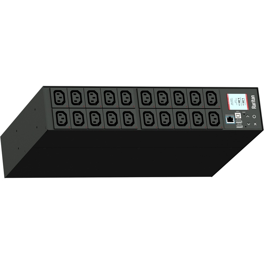 1PH, 230V AC, 16A (16A RATED); 20 OUTLETS: 20X C13; PLUG: IEC 60320 C20 (REAR FE
