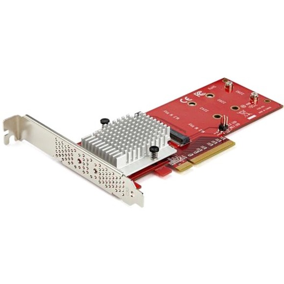 X8 DUAL M.2 PCIE SSD ADAPTER