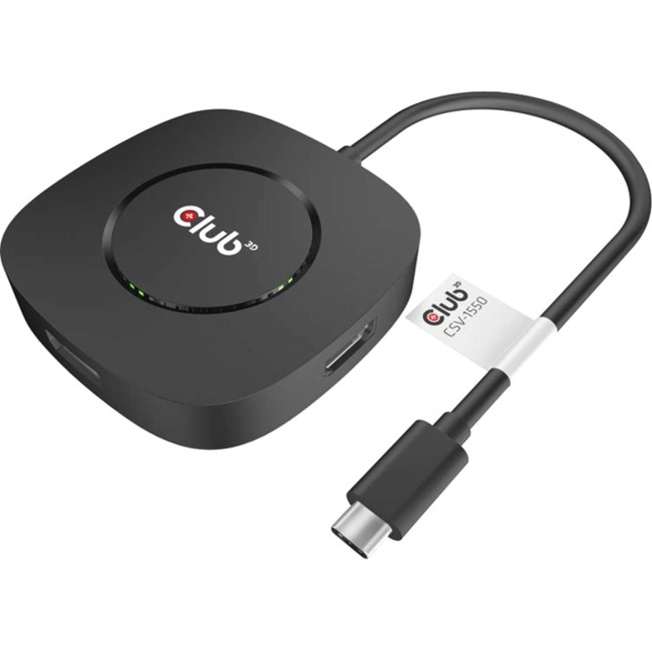 SMULTISTREAM STREAM HUB USB C ALTMODE 1.4, SUPPORT 3X 4K 60HZ WITH DSC1.2 - THE