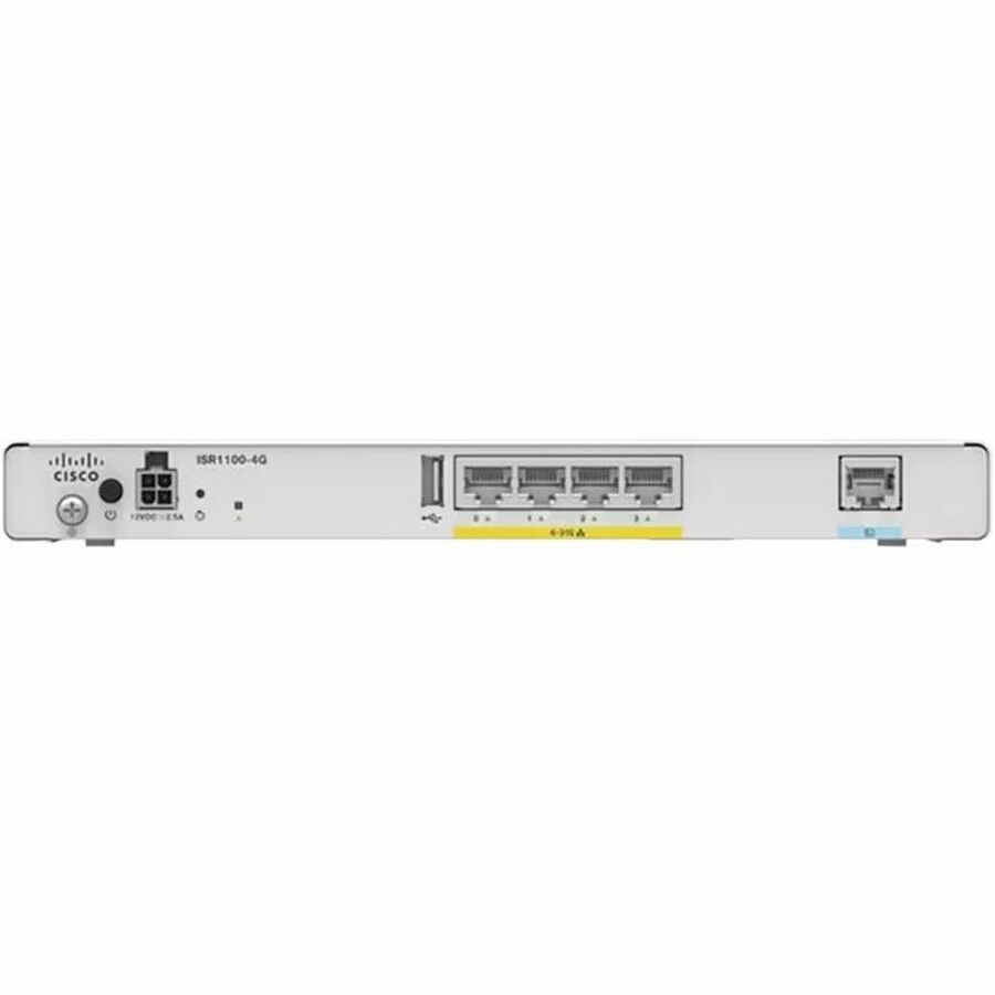 ISR1100 SERIES ROUTER, 4 ETH LAN/WAN PORTS, 4G RAM