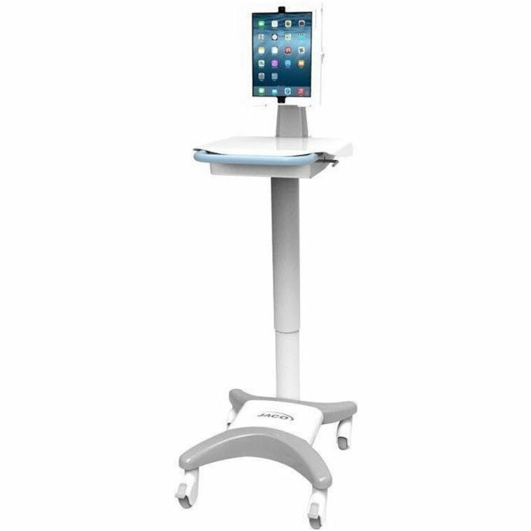 JACO ULTRALITE 105 CART WITH ADJUSTABLE IPAD PRO 10.2 KEY-LOCK HOLDER 7TH GENERA