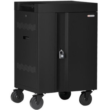 24-UNIT CUBE CART MINI, FOR DEVICES UP TO 45W, BLACK PUMICE