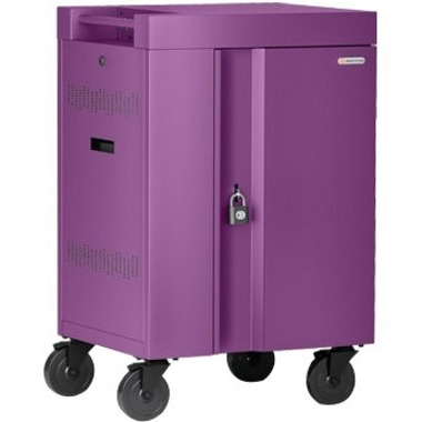 24-UNIT CUBE CART MINI, FOR DEVICES UP TO 45W, ORCHID