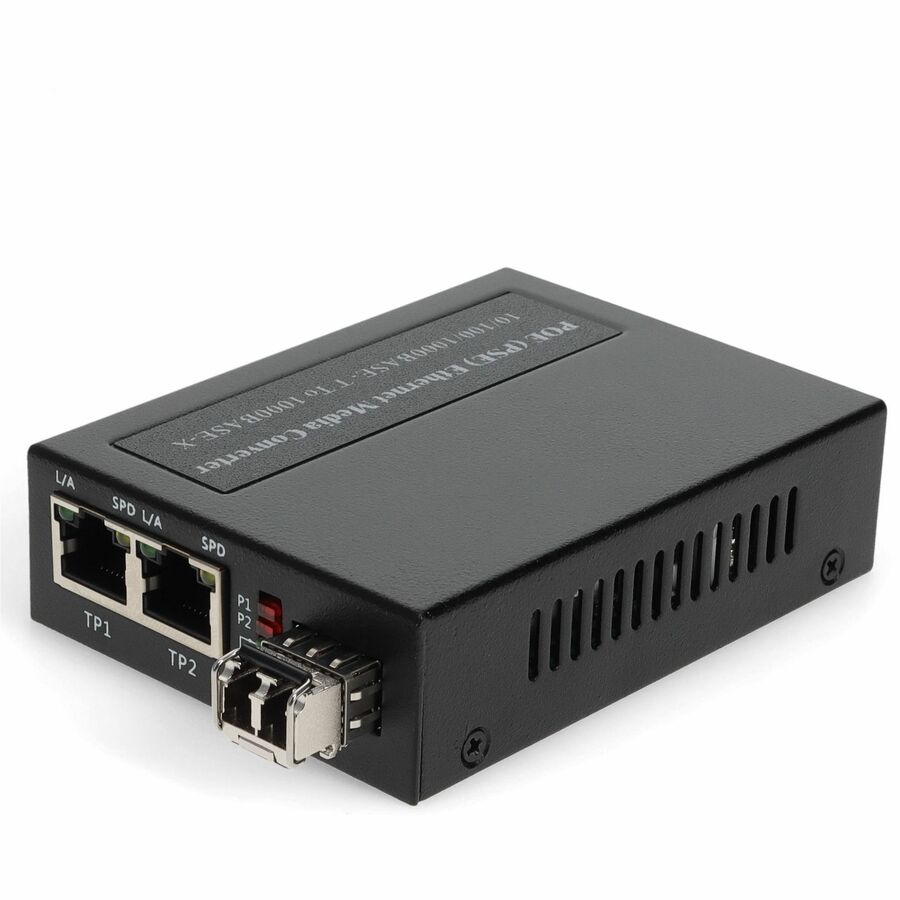 ADDON 2X 10/100/1000BASE-TX(RJ-45) TO 1000BASE-SX(LC) MMF 850NM 550M MEDIA CONVE