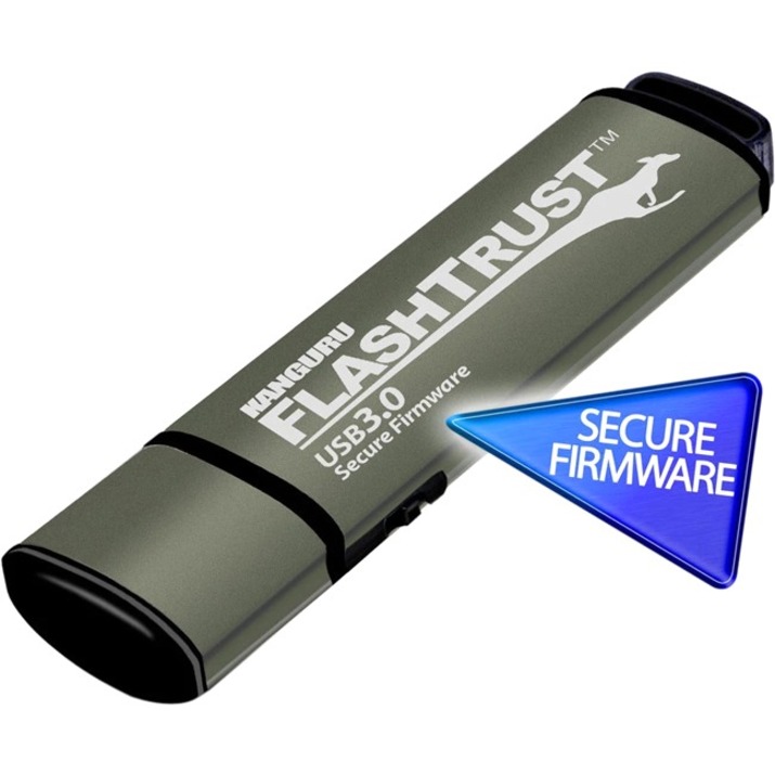 KANGURU FLASHTRUST-SECURE FIRMWARE FLASH DRIVE W/PHYSICAL WRITE PROTECT SWITCH-2
