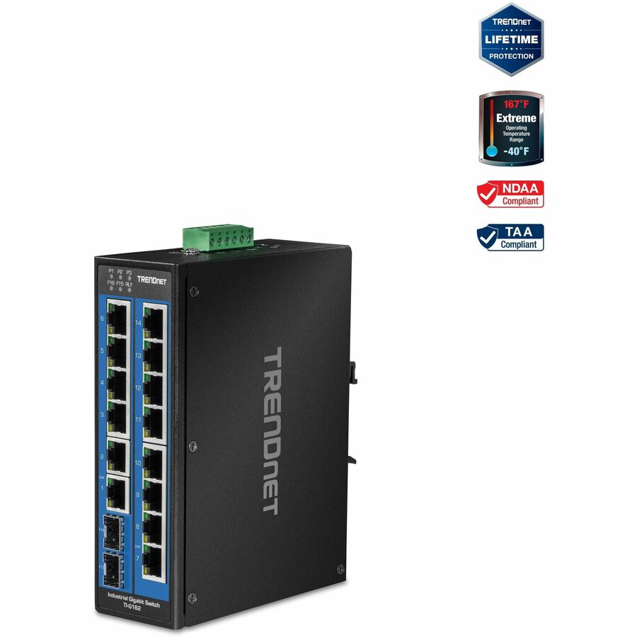 16Port Industrial Gigabit