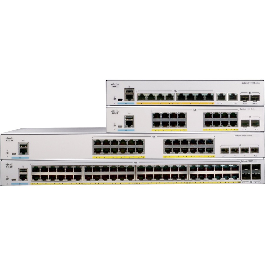 CATALYST 1000 16PORT GE FULL POE 2X1G SFP