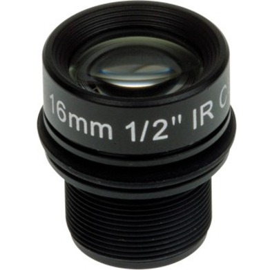 LENS M12 16MM F1.8 THREAD IR-CUT FLT