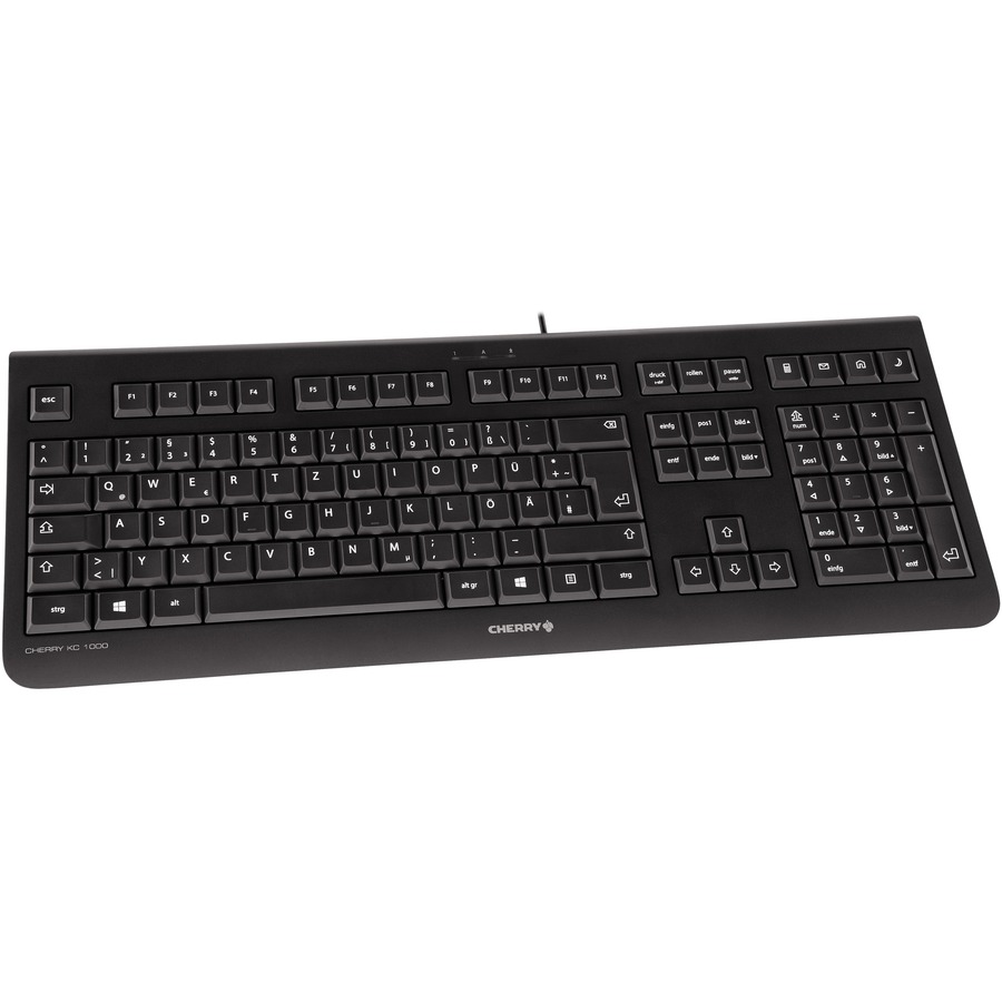 KC1000 BLACK, 105+4 HOT KEYS, WHISPER QUIET KEYS, ABRASION RESISTANT KEY LABELLI
