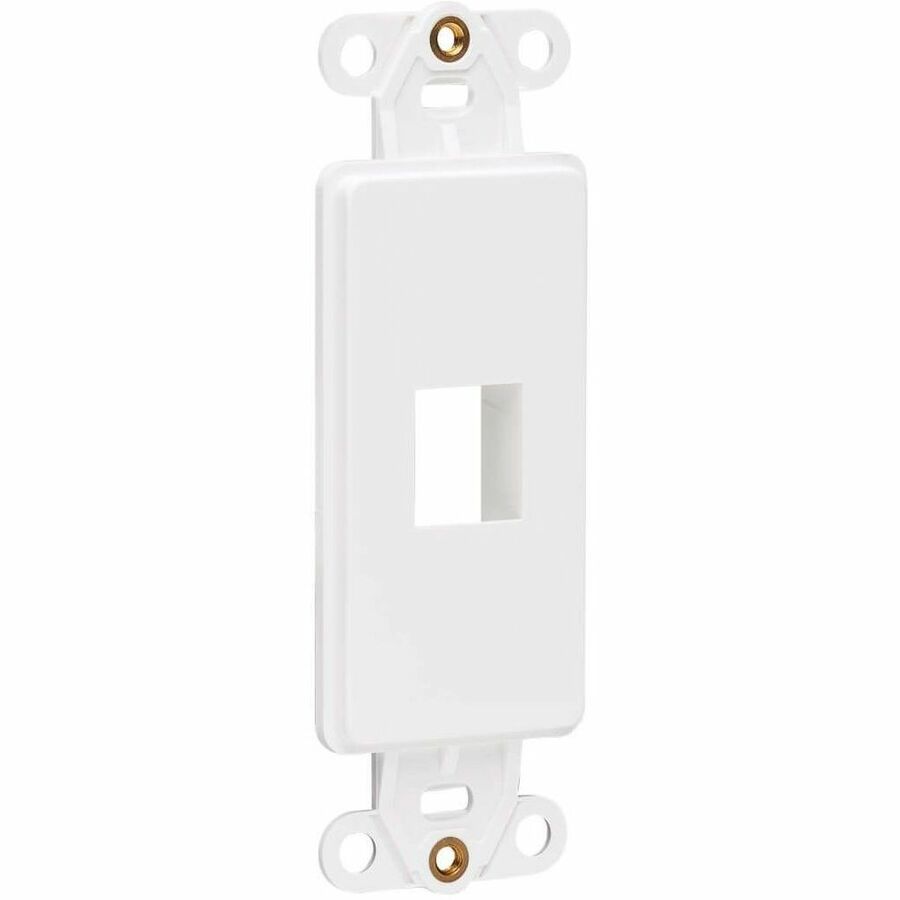 EATON TRIPP LITE SERIES CENTER PLATE INSERT, DECORA STYLE - VERTICAL, 1 PORT, TA
