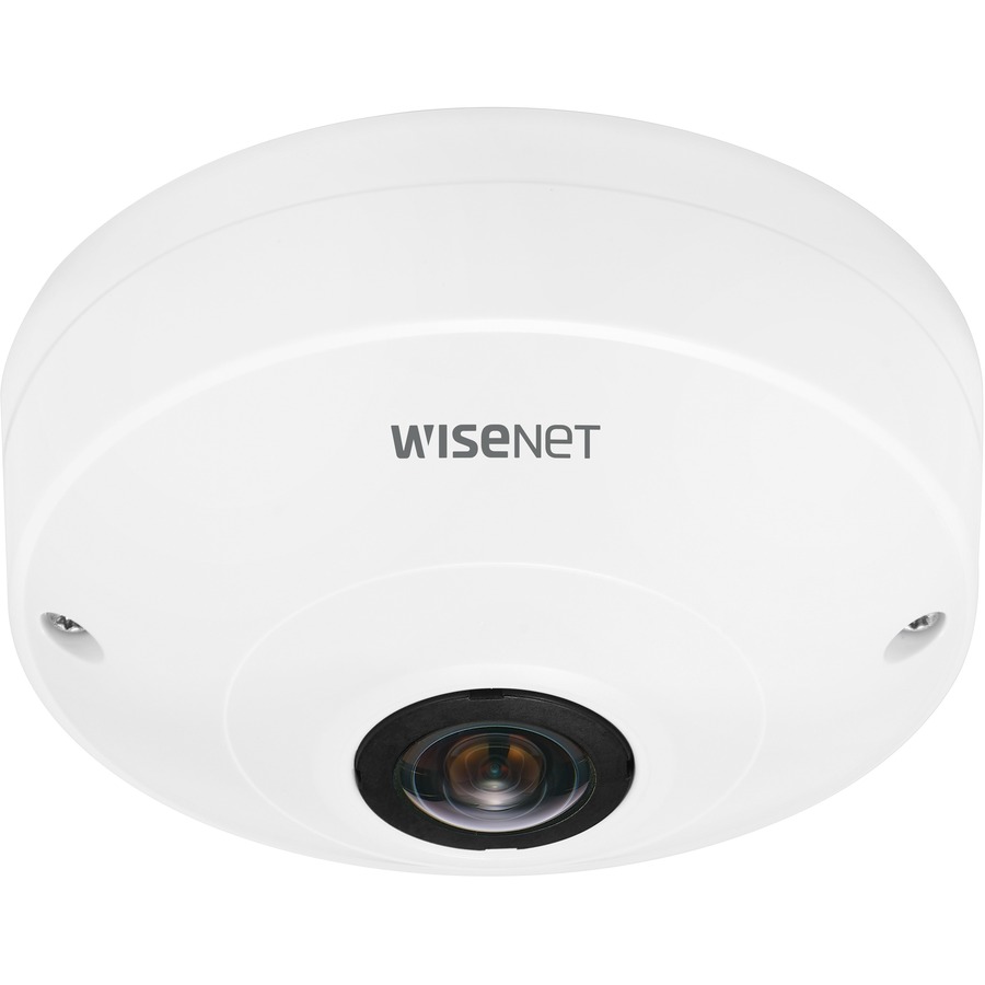 WISENET Q SERIES NETWORK INDOOR FISHEYE DOME CAMERA, 6MP CMOS SENSOR, MAX RESOLU