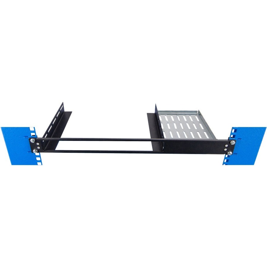 ADJUSTABLE SWITCH SHELF: 1U; FITS SWITCH WIDTHS FROM 6.3IN TO 11.4IN; EQUIPPED W
