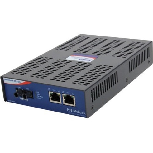STANDALONE MEDIA CONVERTER, 100BASE-TX/SX, MULTI-MODE 850NM, 2KM, SC TYPE
