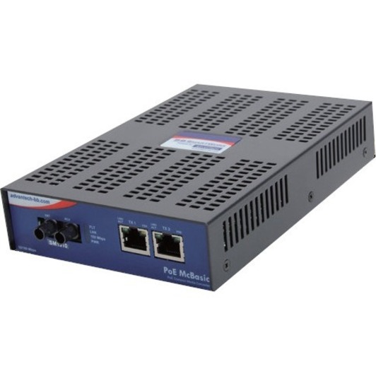 IMC-480-MMST - STANDALONE POE MEDIA CONVERTER, 100BASE-TX/FX, MULTI-MODE 1300NM,