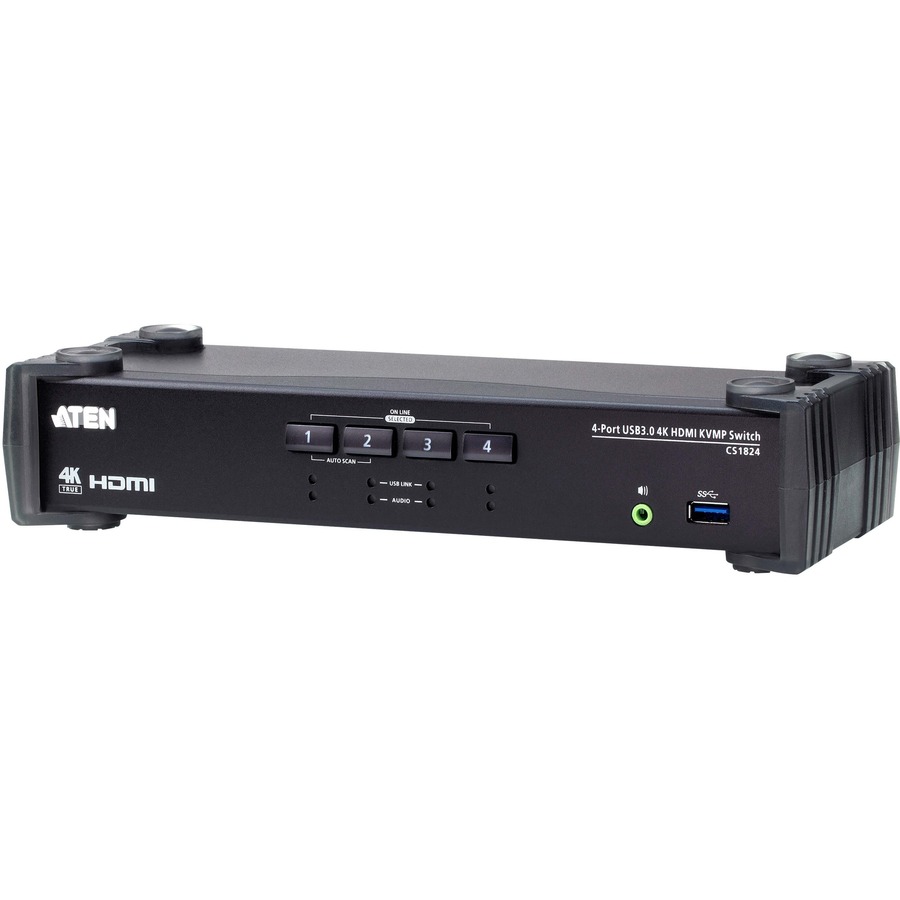 4-PORT 4K60 SINGLE VIEW HDMI KVMP