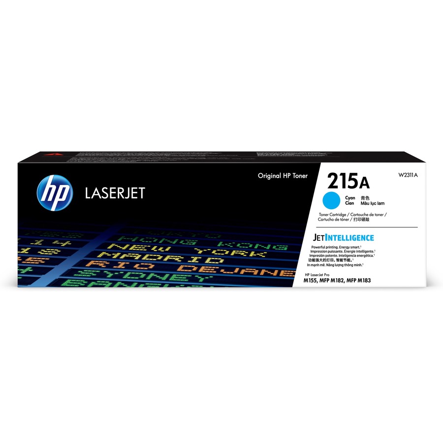 HP 215A Toner Cartridge - Cyan - Laser - Standard Yield - 850 Pages - 1 Pack