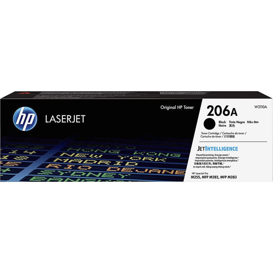 HP 206A Toner Cartridge - Black - Laser - Standard Yield - 1350 Pages - 1 Pack