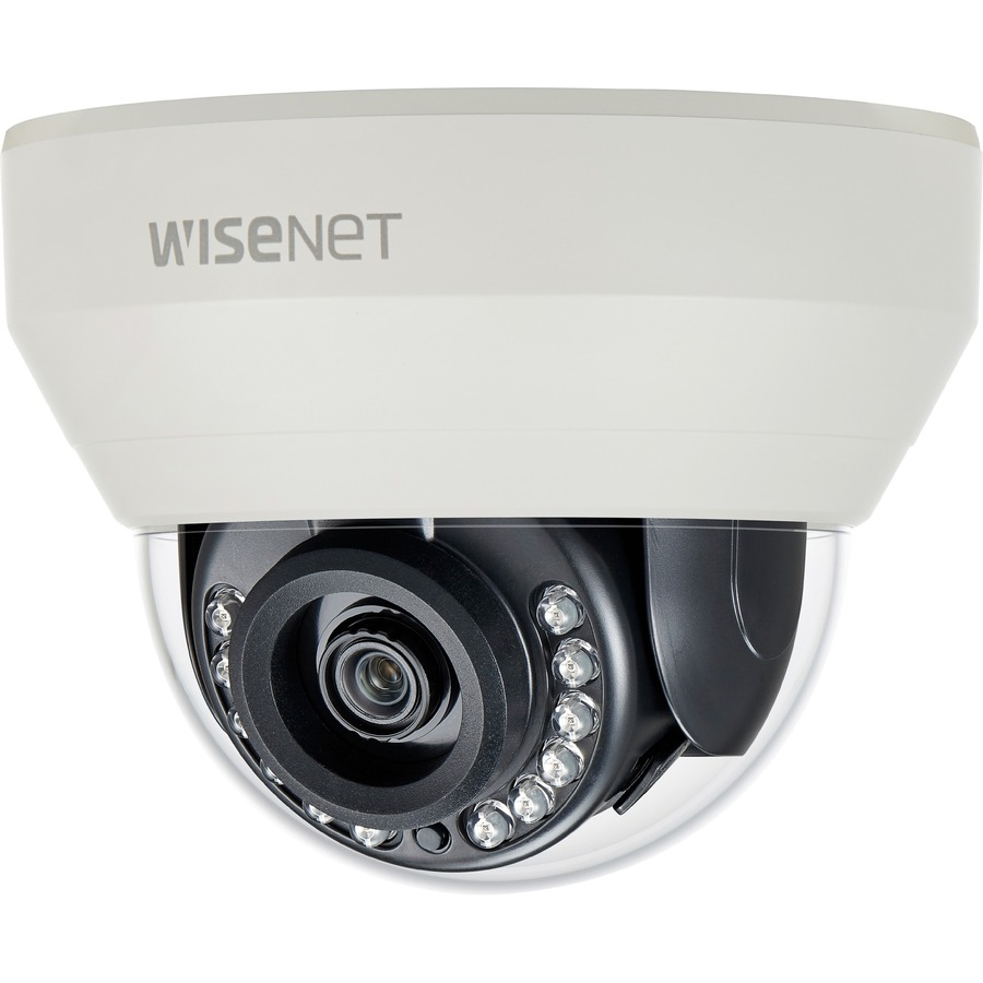 WISENET HD+ 4MP IR INDOOR DOME CAMERA, AHD OR CVBS FORMATS ARE AVAILABLE, 2.8 MM