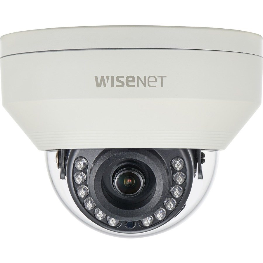 WISENET HD+ 4MP IR OUTDOOR DOME CAMERA, AHD OR CVBS FORMATS ARE AVAILABLE, 6.0 M