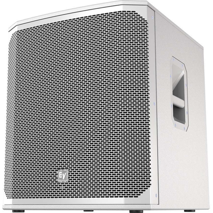 18INCH POWERED SUBWOOFER, WHITE