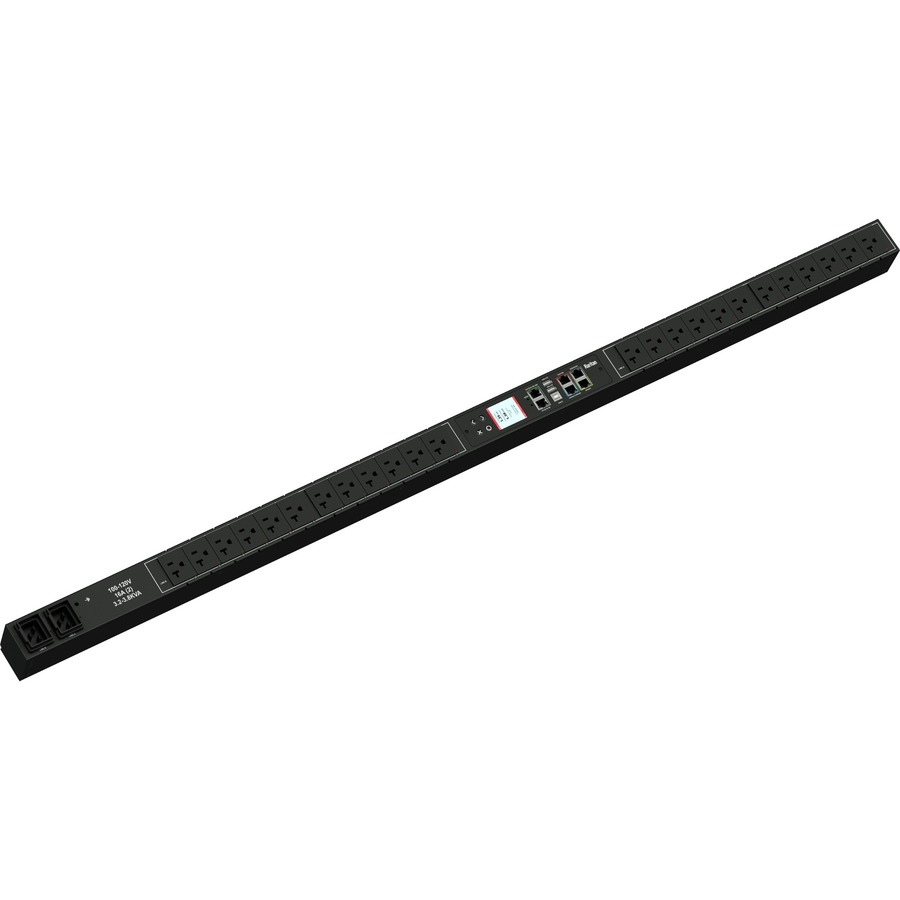 1PH, 120V AC, 20A (16A RATED); 24 OUTLETS: 24X NEMA 5-20R; PLUG: NEMA L5-20P (BO