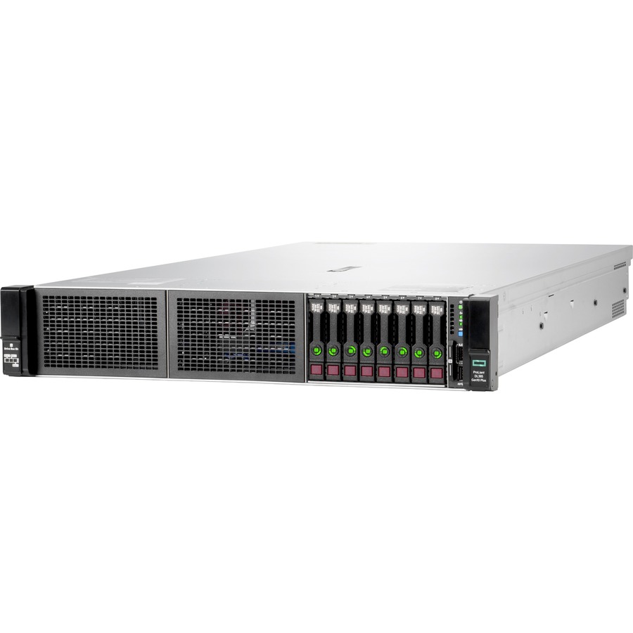 HPE Proliant DL385 G10+ 2U Rack Server - AMD EPYC 7402 2.8GHz 32Gb -16x SFF 2.5" Bays 1x 800W (P07598-B21) *Please order genuine HPE HDD/SSD
