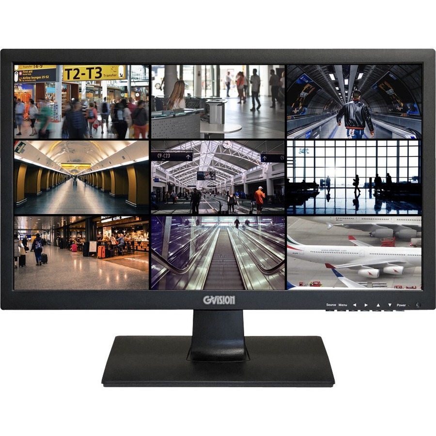 GVISION 21.5INCH CCTV MONITOR: DESKTOP, VGA + HDMI + BNC IN + BNC OUT + STEREO A