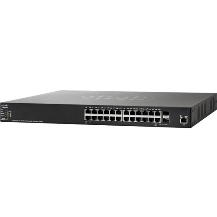 CISCO SG350X-24 24-PORTGIGABITSTACKABLESWITCH REMANUFACTURED