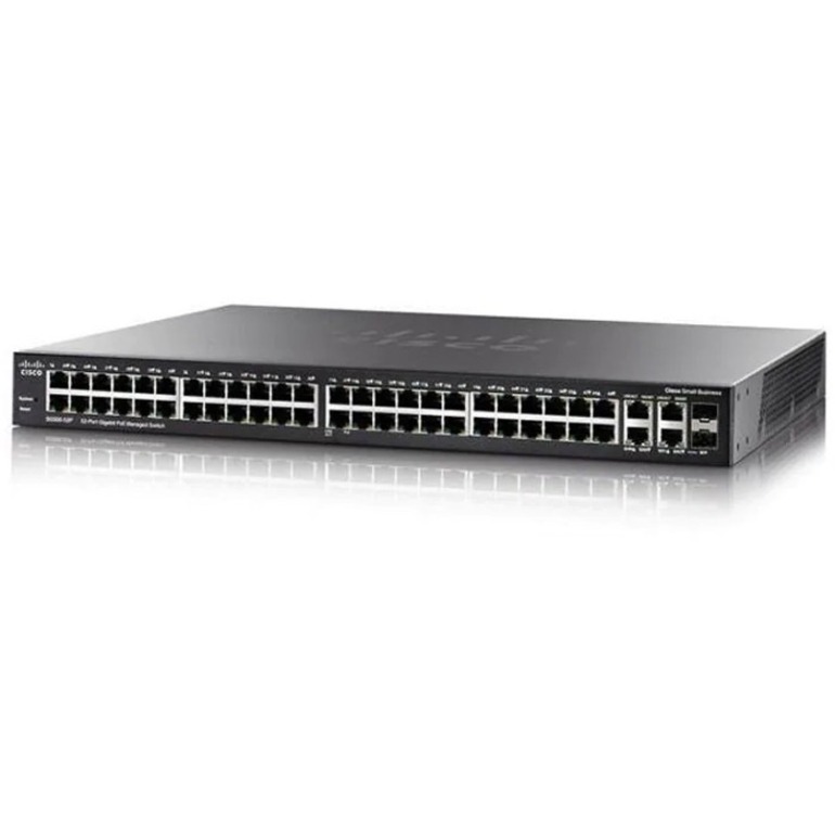 CISCO SG350-52P 52-PORT GB POE MANAGED SWITCH REMANUFACTURED