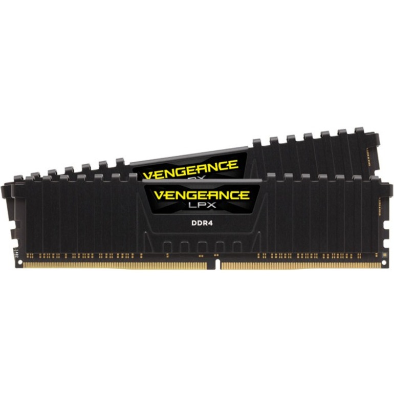 CORSAIR Vengeance LPX 32GB (2x16GB) DDR4 3600MHz CL18 Black 1.35V - Desktop Memory - AMD (CMK32GX4M2Z3600C18)