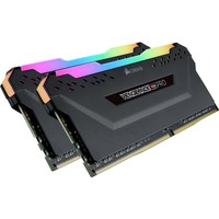CORSAIR Vengeance RGB Pro 64GB (2x32GB) DDR4 3200MHz CL16 Black 1.35V - Desktop Memory -  (CMW64GX4M2E3200C16)