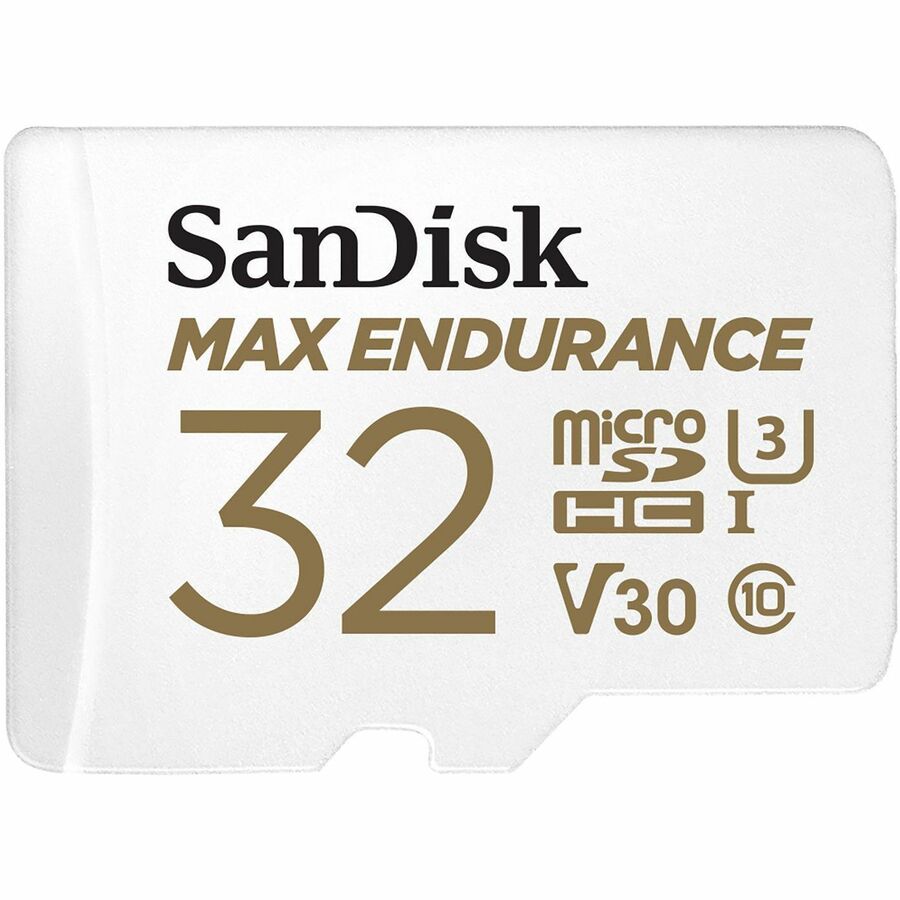 SANDISK MAX ENDURANCE MICROSD CARD UHS-I 32GB MICROSD 100MB/S(R) / 40MB/S(W)