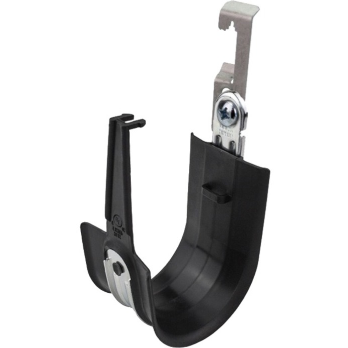 4 BATWING HPH J-HOOK, BLACK, SIZE 64. 25/BOX.