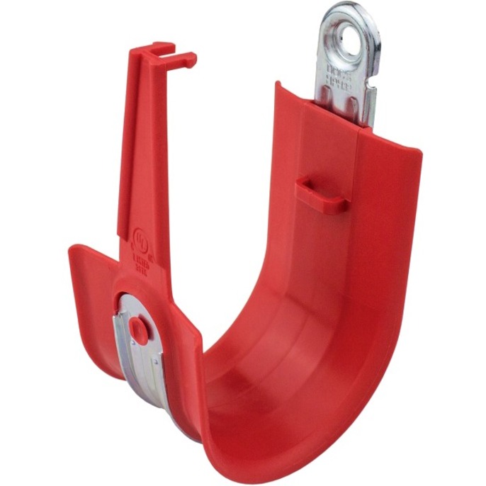 4 STANDARD HPH J-HOOK, RED, SIZE 64. 25/BOX.