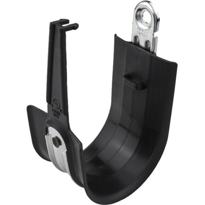 4 STANDARD HPH J-HOOK, BLACK, SIZE 64. 25/BOX.