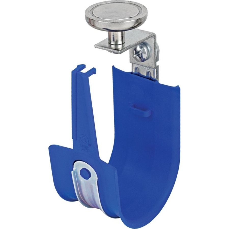 1 90 DEGREE ANGLE HPH J-HOOK, SIZE 16, BLUE, WITH MAGNET. 10/BOX.