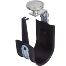 1 90 DEGREE ANGLE HPH J-HOOK, SIZE 16, BLACK, WITH MAGNET. 10/BOX.