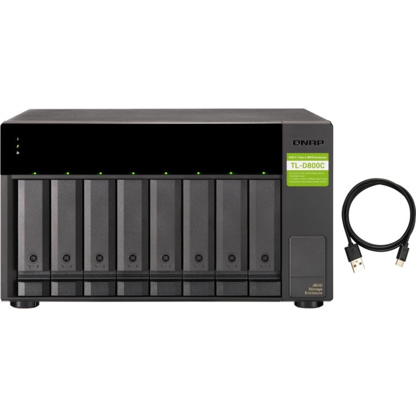 8-BAY DESKTOP USB-C 3.1 GEN2 10GBPS JBOD