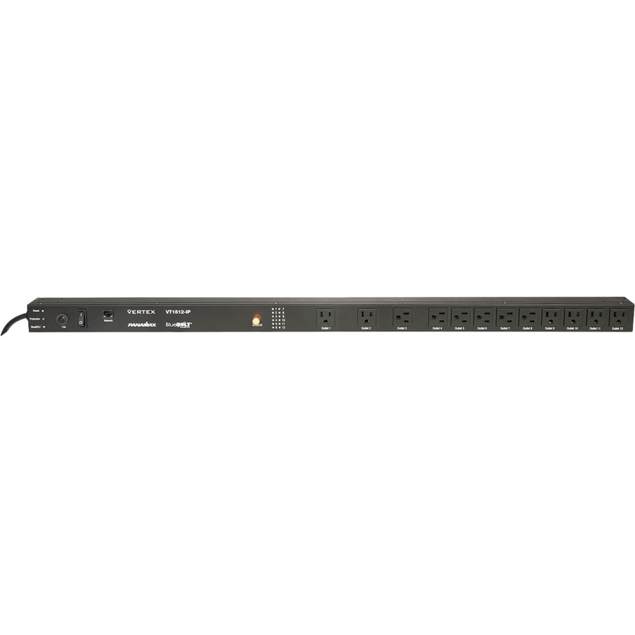 VERTICAL STRIP STYLE POWER DISTRIBUTION UNIT PDU SURGE PROTECTOR WITH LOCAL AR
