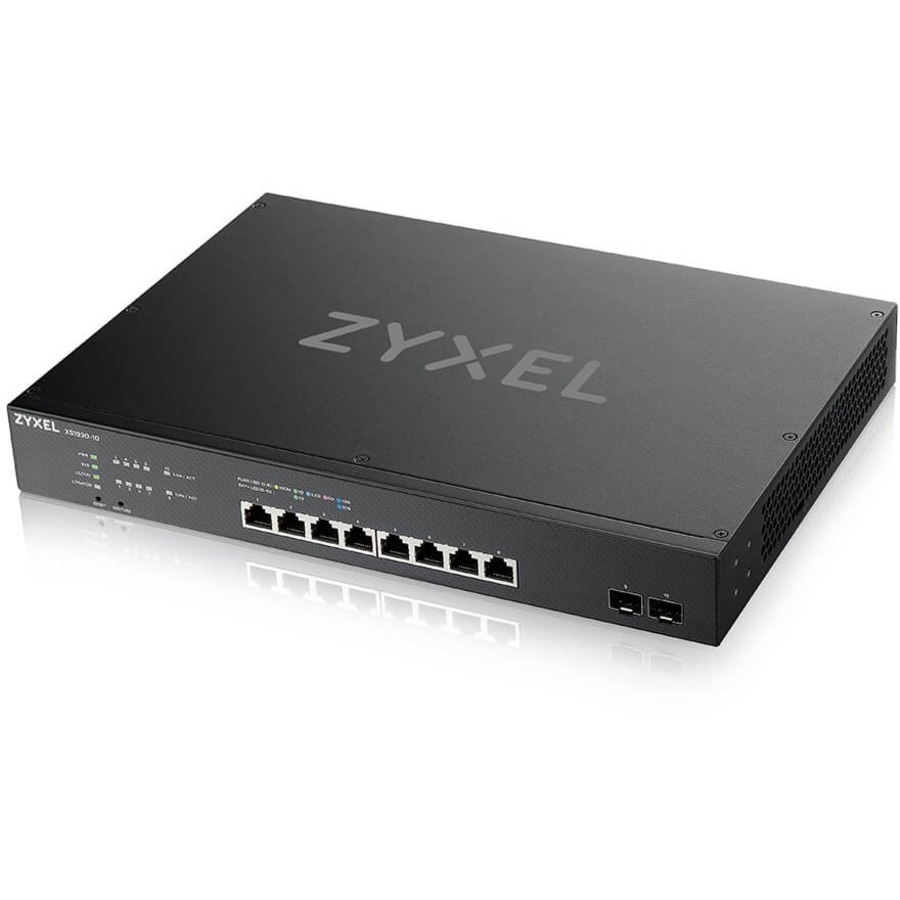 Zyxel XS1930-10 8-Port Multi-Gig Smart Switch | 10G SFP+, NebulaFLEX